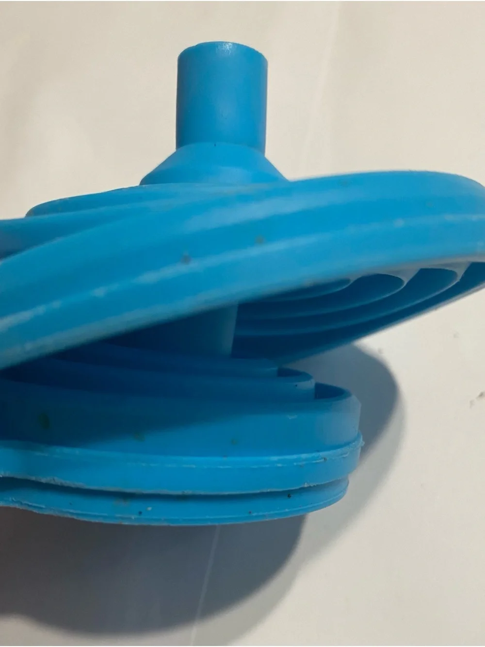 Collapsible Silicone Funnel Set - Bright Blue